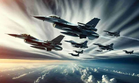 Dàn tiêm kích F-16 của Mỹ đến Trung Đông khi căng thẳng Israel-Iran lên đến đỉnh điểm