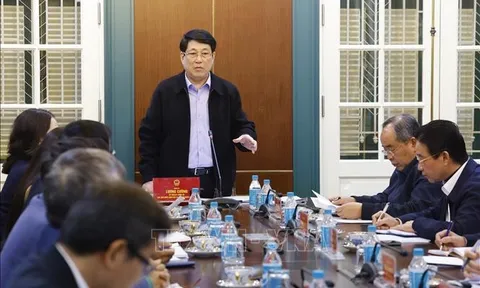 Chủ tịch nước Lương Cường làm việc với Văn phòng Chủ tịch nước về công tác tư pháp
