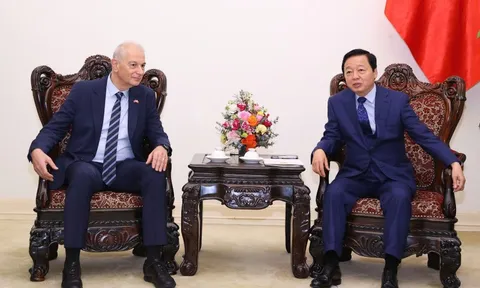 Phó Thủ tướng Trần Hồng Hà tiếp Tổng thầu thi công ‘trái tim’ sân bay Long Thành