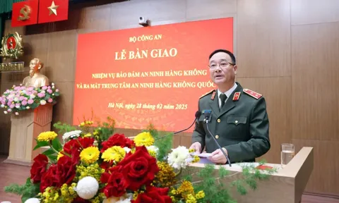 Bàn giao nhiệm vụ bảo đảm an ninh hàng không về Bộ Công an