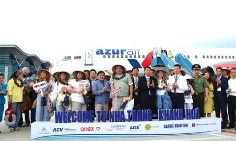 Khánh Hòa đón chuyến bay thẳng đầu tiên từ Liên bang Nga