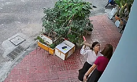Phẫn nộ clip 2 mẹ con bị vợ chồng hàng xóm xông vào nhà hành hung, công an vào cuộc