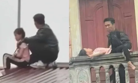 Bé gái 9 tuổi bị gã đàn ông dùng dao khống chế, bắt làm con tin được giải cứu thành công