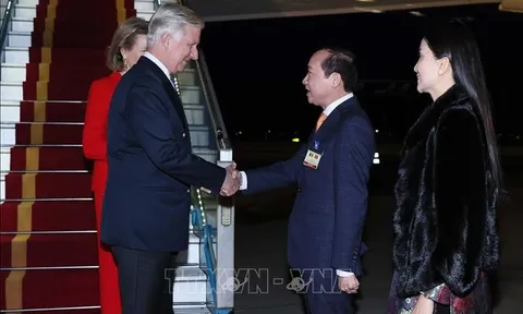 Nhà vua và Hoàng hậu Bỉ bắt đầu thăm cấp Nhà nước đến Việt Nam