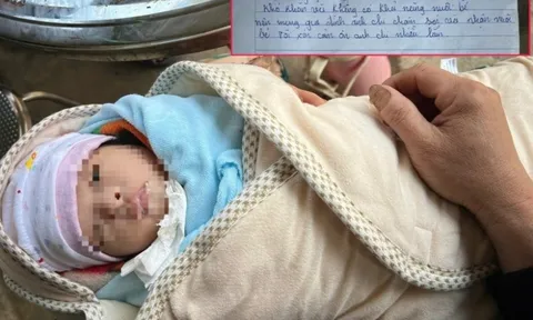 Bé gái sơ sinh bị bỏ rơi kèm bức thư tay 40 chữ: Những tấm lòng trắc ẩn sau tiếng khóc vỡ lòng