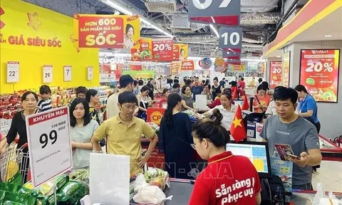 Quý I/2025, tổng mức bán lẻ hàng hóa, doanh thu dịch vụ tiêu dùng tăng 9,9%