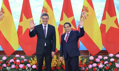 Tuyên bố chung về kết quả chuyến thăm chính thức Việt Nam của Thủ tướng Tây Ban Nha Pedro Sánchez