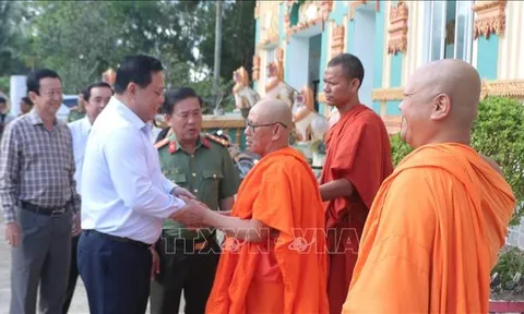 Nhiều địa phương Nam Bộ tổ chức chúc Tết Chôl Chnăm Thmây đồng bào Khmer