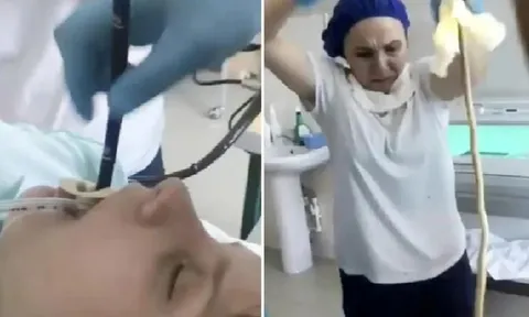 Hy hữu: Rắn dài 1,2m bò vào miệng người phụ nữ đang ngủ ngoài sân nhà