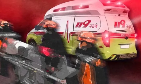 Nghi vấn chồng dùng hung khí tấn công vợ và con gái rồi kéo vợ nhảy qua lan can tầng 27 xuống đất