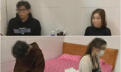 Phát hiện 2 cặp đôi nam nữ "mây mưa" trong nhà nghỉ ở Đồng Nai