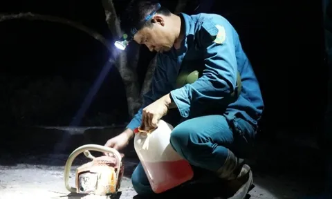 Gần 400 người chữa cháy rừng ở Hà Nam xuyên đêm