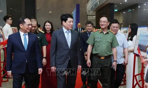 Chủ tịch nước Lương Cường dự hội thảo khoa học về vai trò kiến tạo hòa bình của ngoại giao