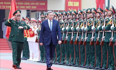 Tổng Bí thư: Binh chủng Tăng thiết giáp phải thật sự xứng đáng là lực lượng đột kích mạnh