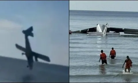 Máy bay rơi xuống biển ở Thái Lan, con số người thiệt mạng rất thương tâm