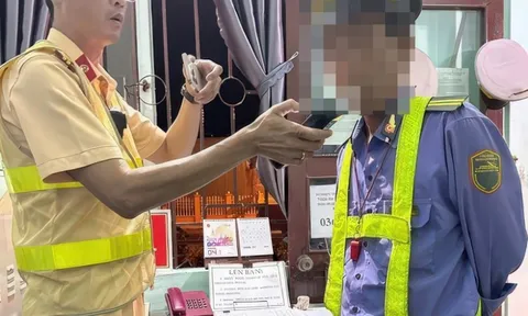 1 nhân viên gác chắn tàu vi phạm nồng độ cồn khi lực lượng chức năng kiểm tra bất ngờ