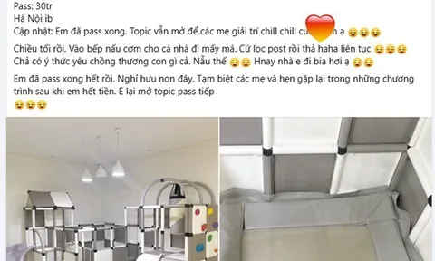 Mẹ Hà Nội rao bán đồ chơi 80 triệu của con không dùng nữa, nhìn giá thanh lý hội chị em tranh cãi xôn xao