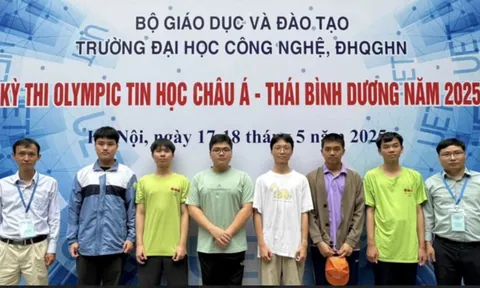 Việt Nam giành 6 huy chương tại Olympic Tin học châu Á Thái Bình Dương 2025