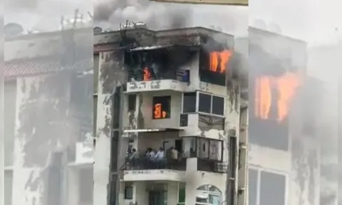 Gặp hỏa hoạn, 3 bố con ôm nhau lao từ tầng 9 xuống đất, tất cả đều tử vong thương tâm