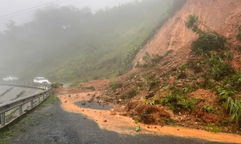 Quảng Trị khẩn trương khắc phục sạt lở tại miền núi do mưa lớn