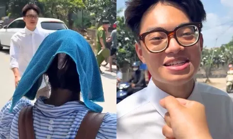 Con trai NSND Xuân Bắc "hết năng lượng" sau môn thi Văn, quý tử của BTV Quang Minh tươi tỉnh khoe làm hẳn 2 tờ