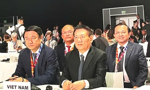 Phó Thủ tướng Hồ Đức Phớc dự Phiên khai mạc FfD4