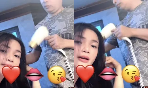 "Phú bà" là NSND trẻ nhất Việt Nam khoe cảnh chồng tỉ mỉ sấy tóc cho vợ, từ ngày kết hôn "như hình với bóng"