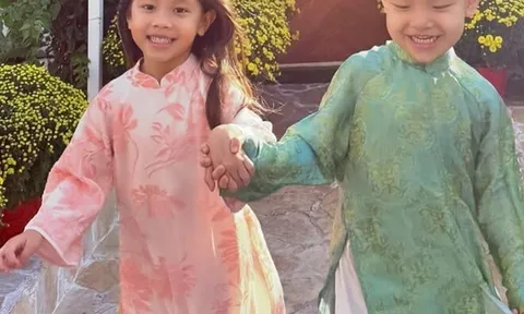 Cặp song sinh nhà Hồ Ngọc Hà có năng khiếu nghệ thuật từ bé: Leon đánh đàn cực nghệ, Lisa thần thái siêu mẫu