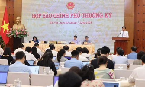 Họp báo Chính phủ thường kỳ tháng 6: Tình hình KTXH 6 tháng đầu năm tạo đà hoàn thành các mục tiêu năm 2025