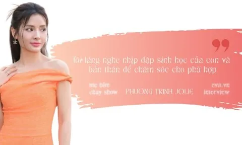 Phương Trinh Jolie: "Khi không có vú em, mẹ chồng phụ chăm cháu buổi tối để tôi được ngủ thẳng giấc"