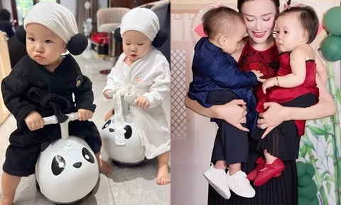 Sao Việt 24h: Cặp song sinh nhà Phương Oanh bé xíu đã tận hưởng "spa tại gia", ái nữ hóm hỉnh khiến dân mạng thích thú