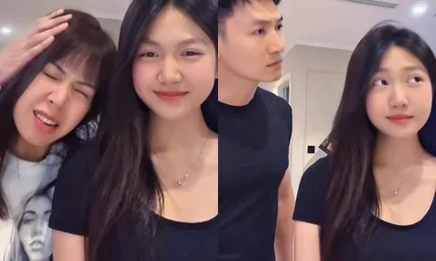 Mạnh Trường khiến ai cũng lo vì "ra tay" với vợ, ái nữ xinh như hoa hậu được khen diễn hay hơn bố