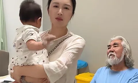 Ông lão 76 tuổi có 3 con với vợ trẻ kém 31 tuổi, sa thải bảo mẫu với lý do rất đau lòng