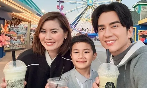 Đan Trường sang Mỹ nghỉ hè cùng con trai và vợ cũ, doanh nhân Thủy Thiên sẽ về Việt Nam vì ngày đặc biệt của người cũ