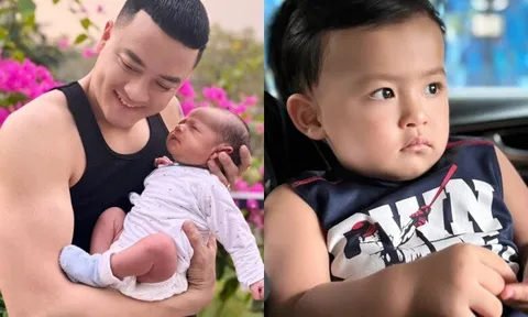 Cao Thái Sơn "mệt xỉu" khi bế ẵm con trai 18 tháng tuổi, tập nấu ăn và sống thanh tịnh từ ngày "lên chức" bố 