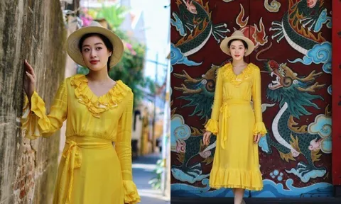 Hoa hậu Khánh Vân đi đâu cũng có ông xã hơn 17 tuổi hộ tống, lâu lâu được chồng hôn liền hí hửng ra mặt