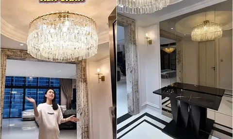 Ngôi nhà 9 tầng như "cung điện" của MC VTV vừa sinh con cho chồng Tiến sĩ nhưng phòng giúp việc gây tranh cãi