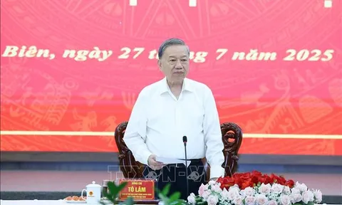 Tổng Bí thư Tô Lâm: Tinh thần 'Điện Biên Phủ' phải tiếp tục được thắp lên như một mệnh lệnh phát triển