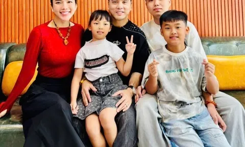 Ưng Hoàng Phúc bồi hồi tiễn con riêng của vợ đi Mỹ định cư, hé lộ ngành học của quý tử ở trời Tây