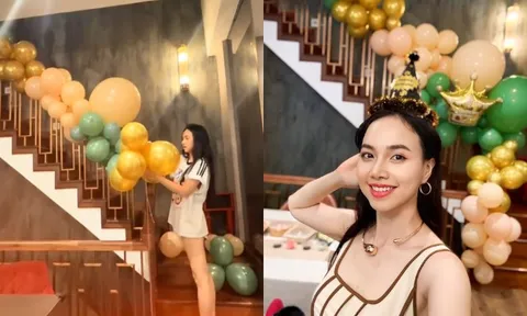 Đinh Ngọc Diệp làm vợ Việt kiều trăm tỷ nhưng vẫn sống tiết kiệm, sinh nhật con tự tay làm tiệc chỉ 1 triệu đồng