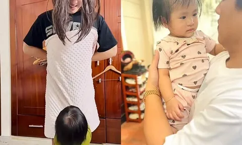 Con gái Thanh Trúc cứ gặp bố là quên cả mẹ, Châu Khải Phong "đòi danh phận" sau thời gian bị vợ giấu kín