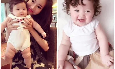 Bé gái Việt giành giải Nhất trên báo Anh vì xinh như thiên thần, giờ 11 tuổi gương mặt thay đổi nhiều