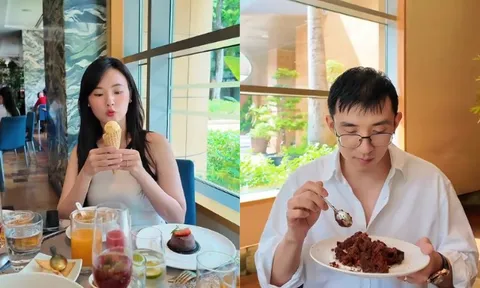 Chồng kém tuổi của Midu nín thở để chiều vợ, là "thiếu gia nghìn tỷ" nhưng vẫn dùng điện thoại đời cũ