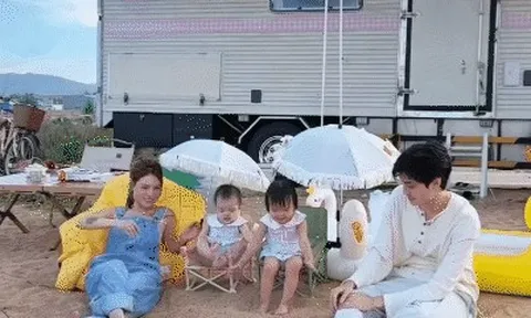 Phú bà Việt Lucie Nguyễn đưa 2 con gái ra Hà Nội xem diễu binh A80, vượt 1700km bằng nhà xe di động gây choáng