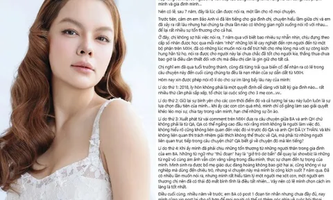 Phạm Quỳnh Anh công khai việc gia đình Bảo Anh từng làm tổn thương mình, trực tiếp nhắc đến "ông bầu" Quang Huy