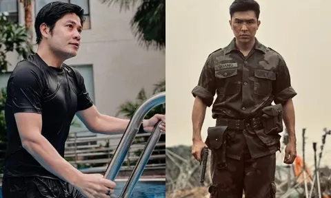 Nguyễn Văn Chung nói "chủ động không casting" vai Quang trong "Mưa Đỏ", bố đơn thân U50 khoe cơ bắp khiến dân tình xuýt xoa