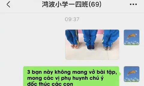 Cô giáo tiểu học đăng ảnh “bêu xấu” 3 học sinh trong nhóm lớp, phụ huynh nhìn hình khen nức nở