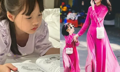 Hoa hậu Đặng Thu Thảo khoe "bình rượu mơ" chăm học tập, tiểu thư hào môn hưởng nguyên nét đẹp "thần tiên tỷ tỷ" từ mẹ