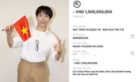 Sao Việt 24h: Nhiều sao Việt ủng hộ hàng tỷ đồng khắc phục hậu quả bão Bualoi, Đức Phúc - Tùng Dương góp số tiền "khủng"