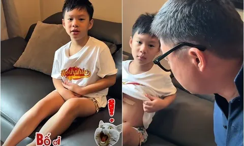 BTV đông con nhất VTV Quang Minh khóc mếu vì sở thích quá tốn kém con trai, hội phụ huynh bình luận "Hóa ra trẻ con nào cũng thế!"